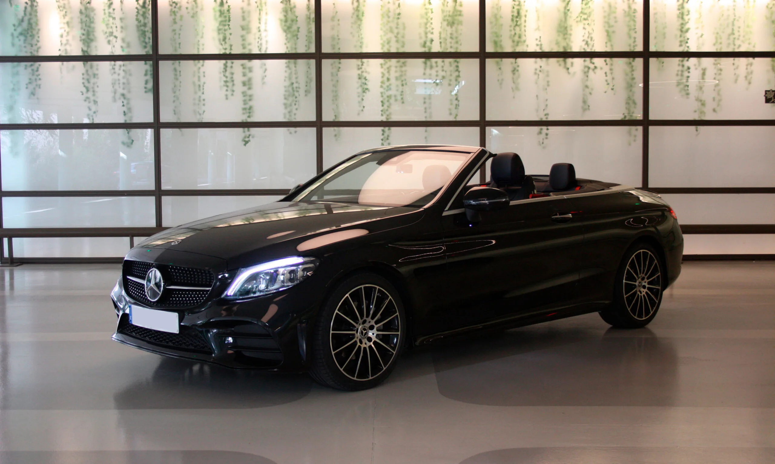 Mercedes C AMG Cabrio rental Ibiza