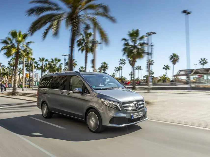 Mercedes V-Class 250D rental Ibiza
