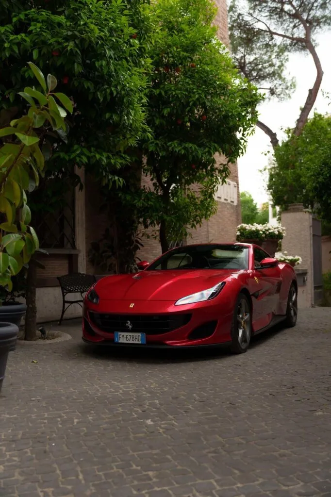 Ferrari Portofino rental Ibiza