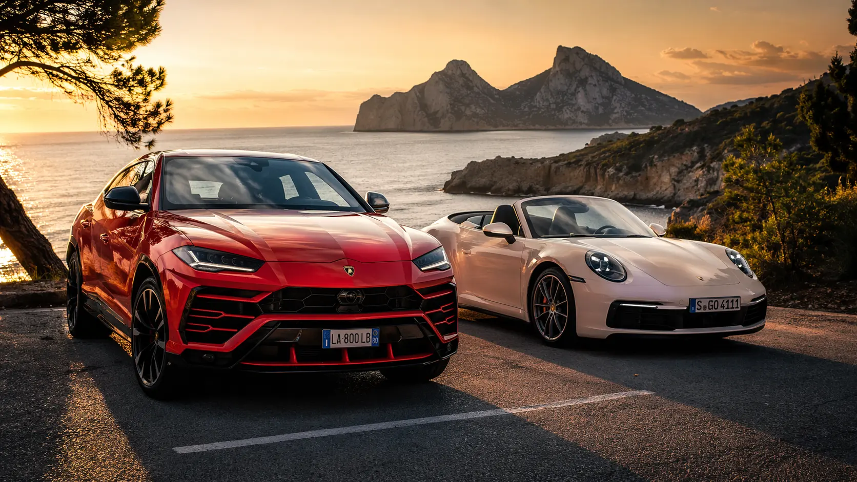 Luxury car hire Ibiza — Ferrari, Lamborghini and Porsche