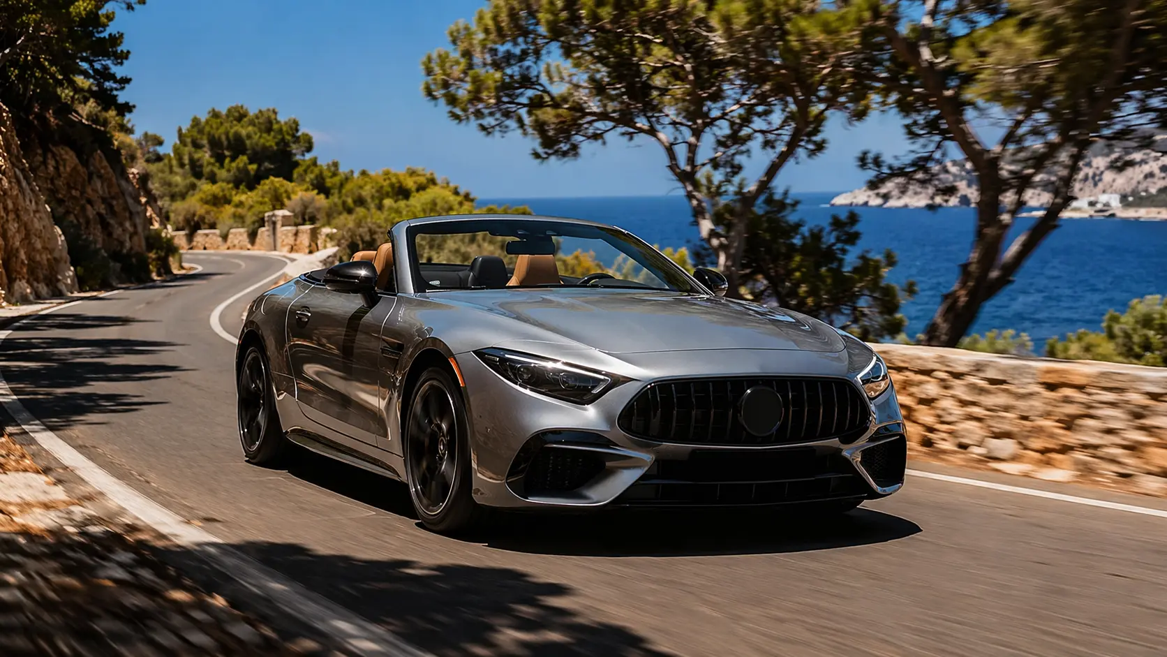 Alquiler de coches descapotables Ibiza - deportivos descapotables en la costa mediterránea