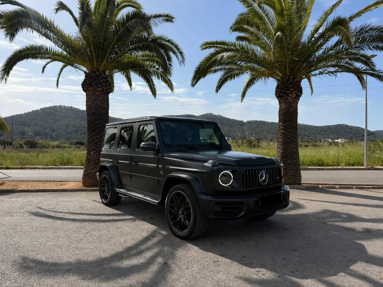 Mercedes G63 AMG rental Ibiza