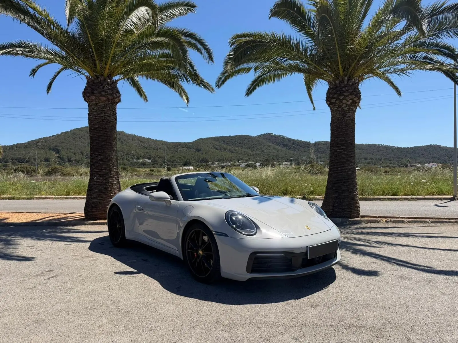 Porsche 911 Carrera S Cabrio rental Ibiza